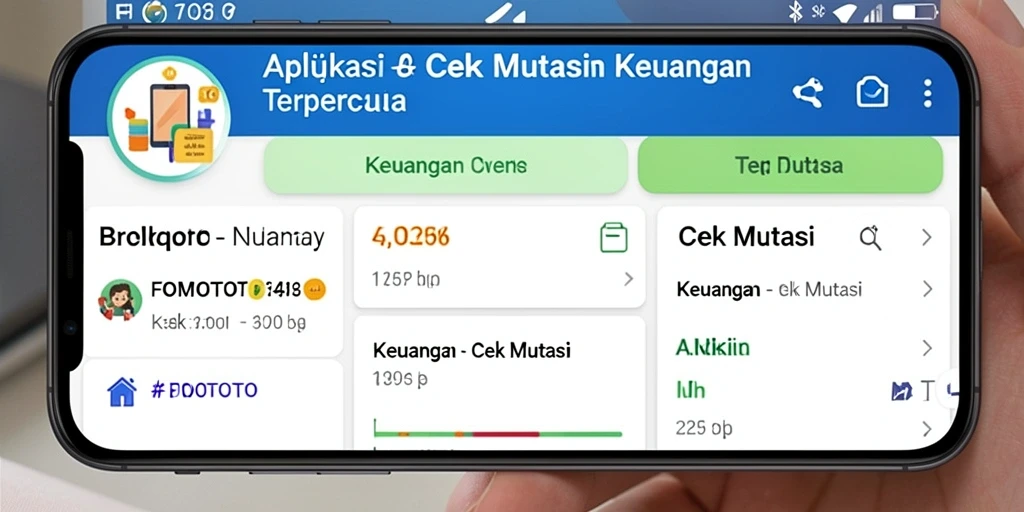 Tampilan antarmuka FOMOTOTO yang intuitif untuk cek mutasi keuangan.