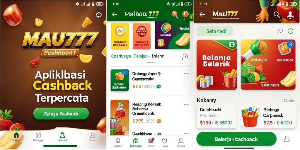Tampilan antarmuka MAU777 yang user-friendly dan fitur cashback menarik.
