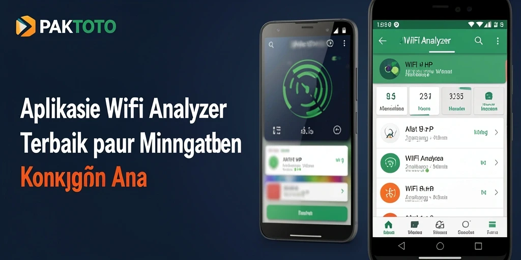 Antarmuka PAKTOTO menampilkan analisis jaringan WiFi dengan jelas.