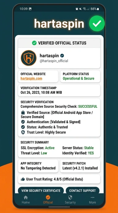 Kanal Resmi Hartaspin untuk User Android Indonesia